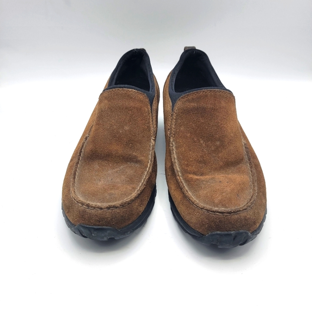 Land's End Men's Shoes Size 11 Slip On Brown